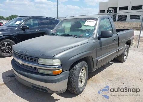 2002 Chevrolet Silverado 1500 из США, поврежденный, VIN 1GCEC14W22Z212172